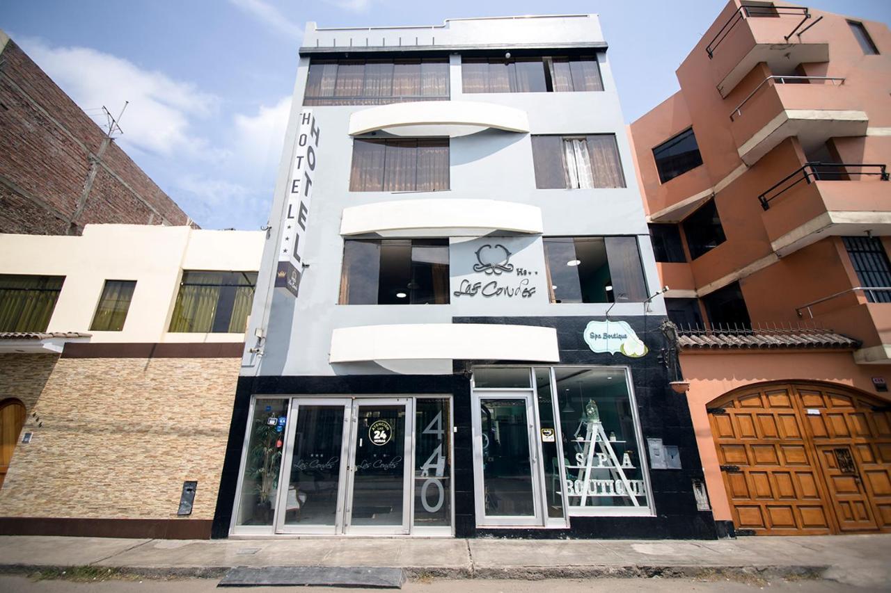 Hotel Las Condes Trujillo Bagian luar foto
